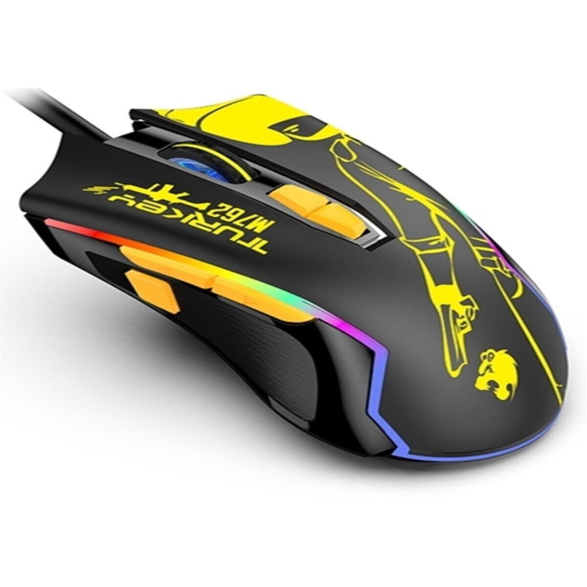 GAMİNG MOUSE KABLOLU M-762 RGB IŞIKLI 1
