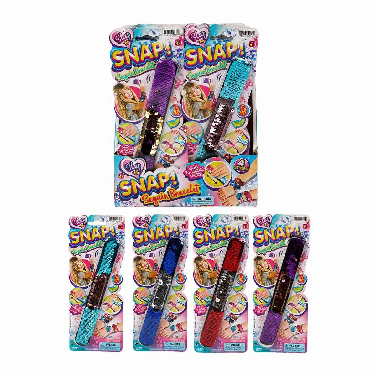 SUNMAN SNAP SEGUİN BRACELET 4638 SİLİKON BİLEKLİK SİMLİ 4+ 1