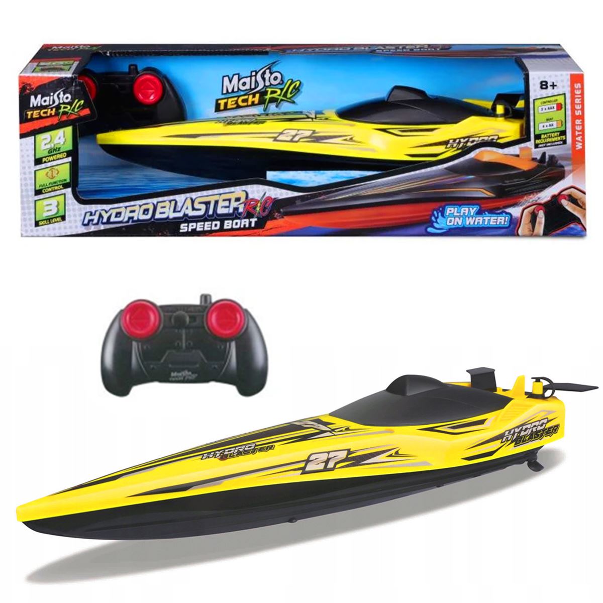 MAİSTO TECH RC 82763 HYDRO BLASTER SPEED BOAT KUMANDALI 2.4 GHZ 8+ 1