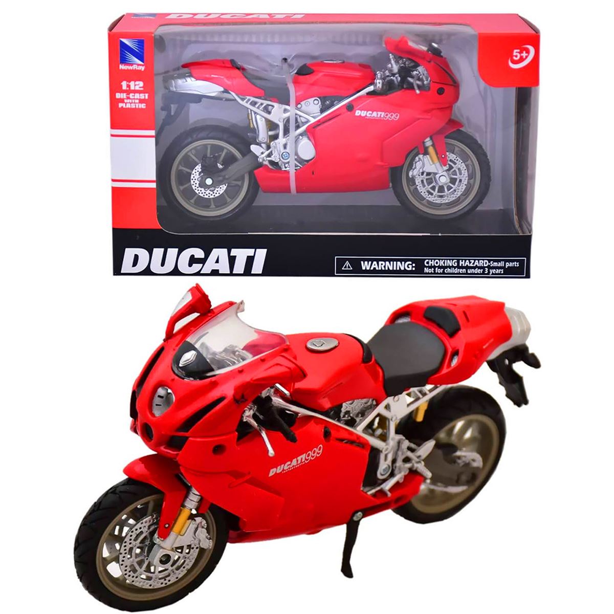 SUNMAN DUCATİ 43833A MOTOR KIRMIZI 1:12 3+ 1