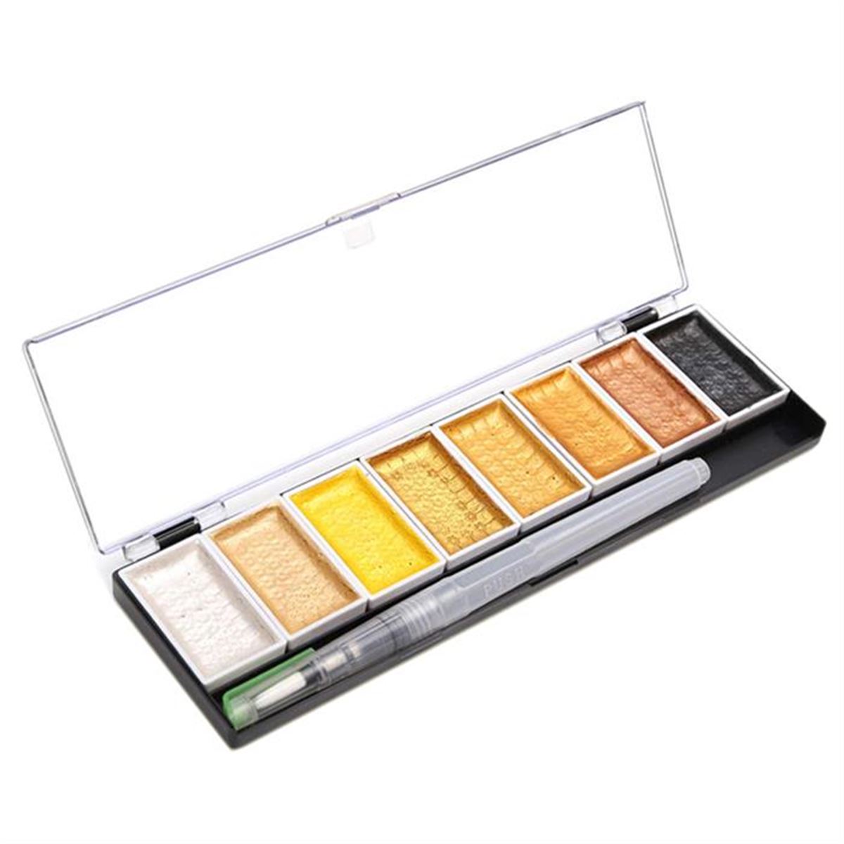 ARTZONE METALİK SULU BOYA 8 RENK SET STARRY COLORS 1