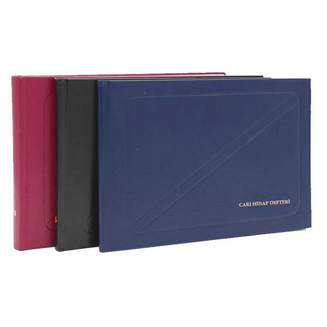 DİLMAN CARİ HESAP DEFTERİ 1101 CİLTLİ YAN 17x24 96 YP 1