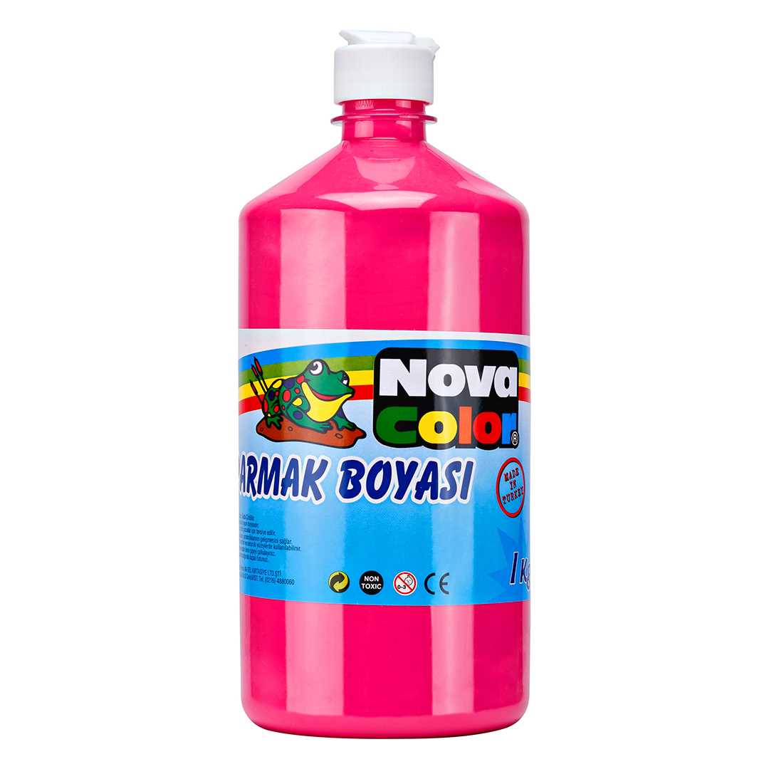 NOVA COLOR PARMAK BOYASI 1000 GR PEMBE NC-320 1