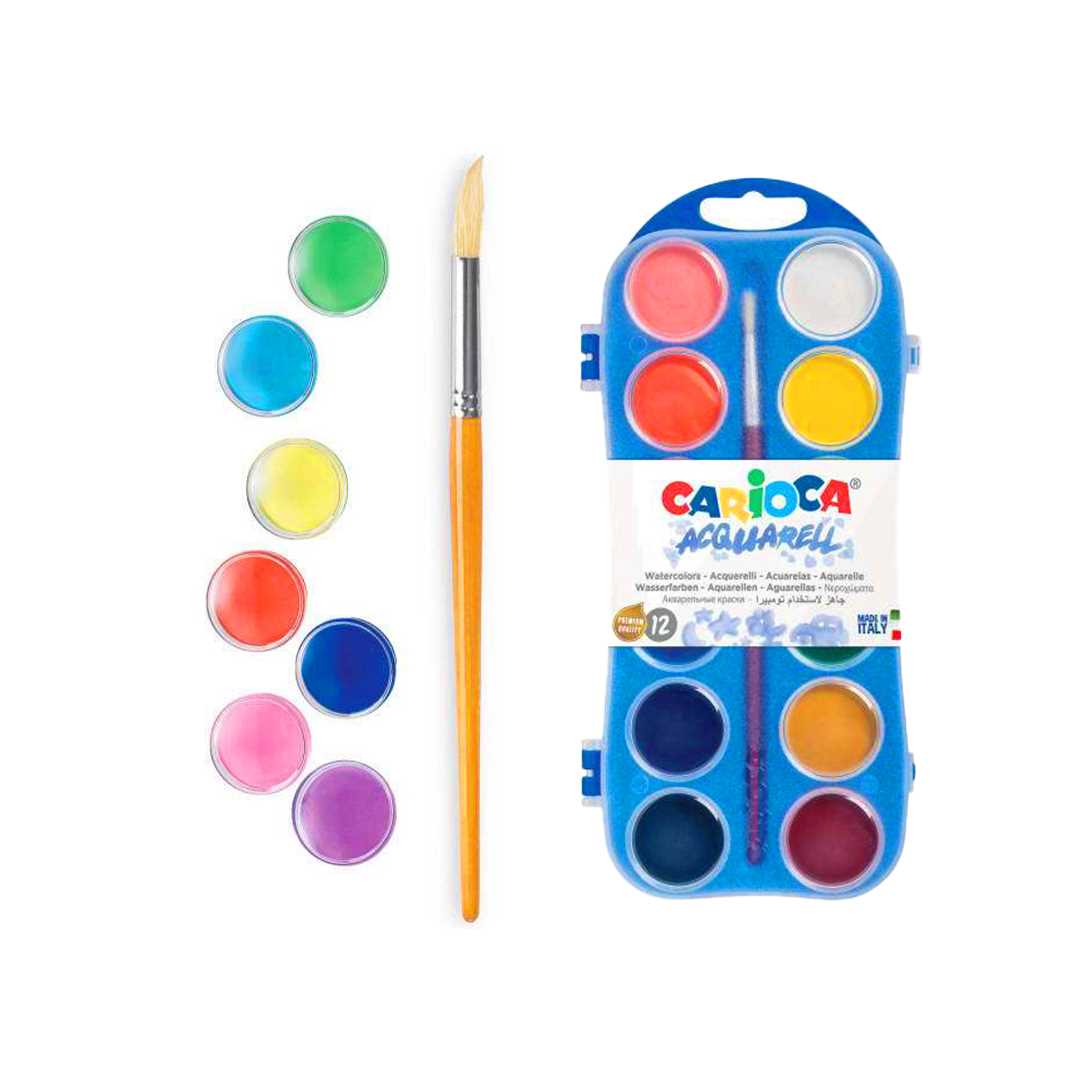CARİOCA SULUBOYA 12 RENK 30 MM 42400 1