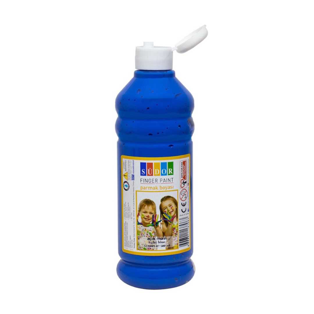 SÜDOR PARMAK BOYASI 500 ML MAVİ SD8009-08 1