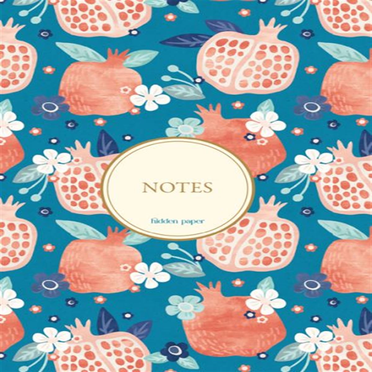 HİDDEN PAPER NOT DEFTERİ DİKİŞLİ BEZ CİLTLİ 14x20 NAR NO:11 ÇİZGİLİ 1