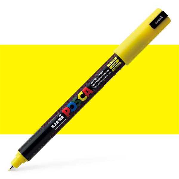 UNİ POSTER MARKÖRÜ POSCA PC-1MR 07 SARI 6 LI 1