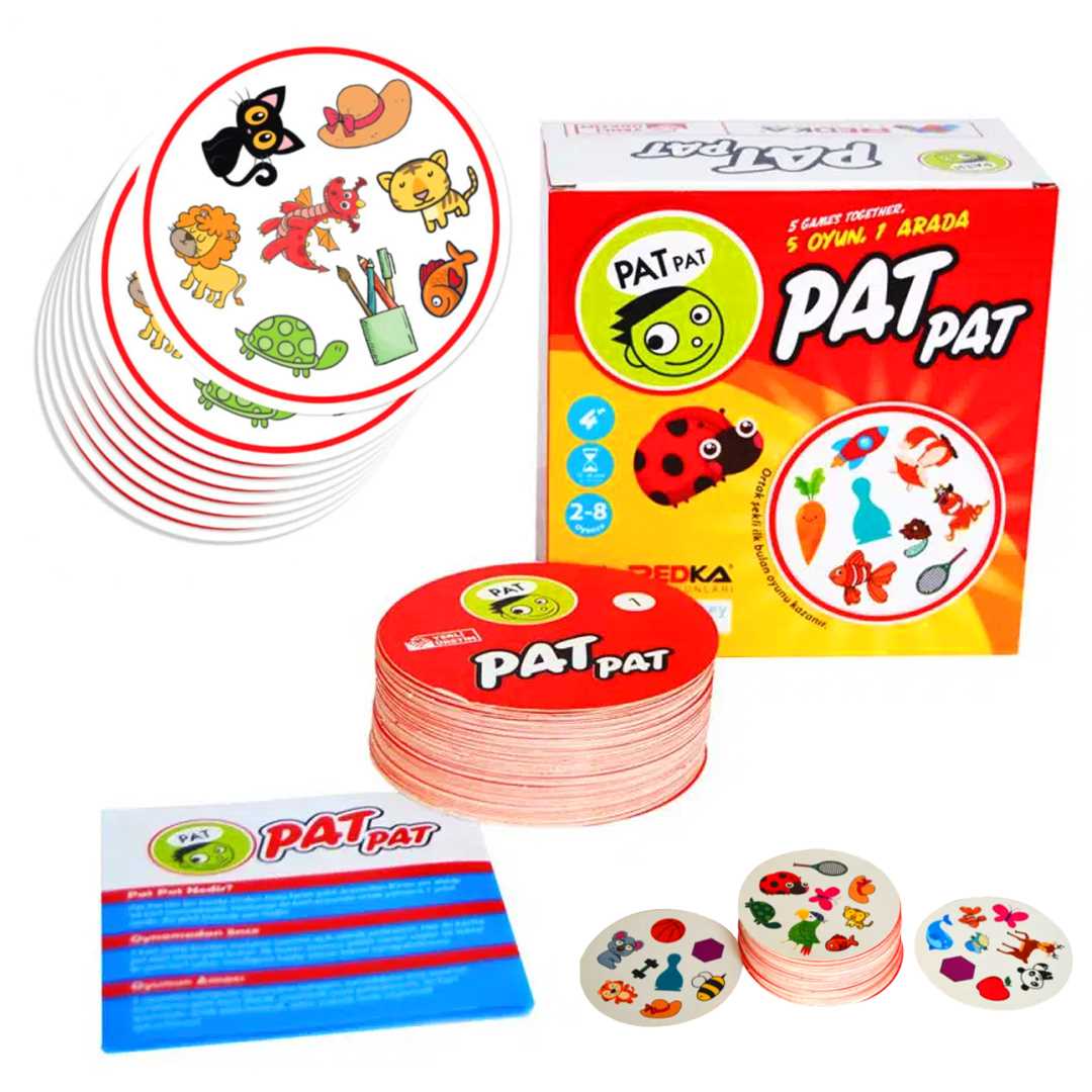 REDKA PAT PAT RD5312 5 OYUN 1 ARADA KUTU OYUNU 4+ 1