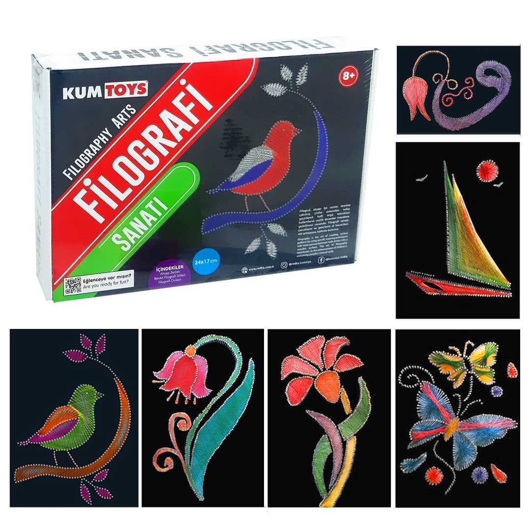 KUMTOYS FİLOGRAFİ SANATI KM5216 23x33 8+ 1