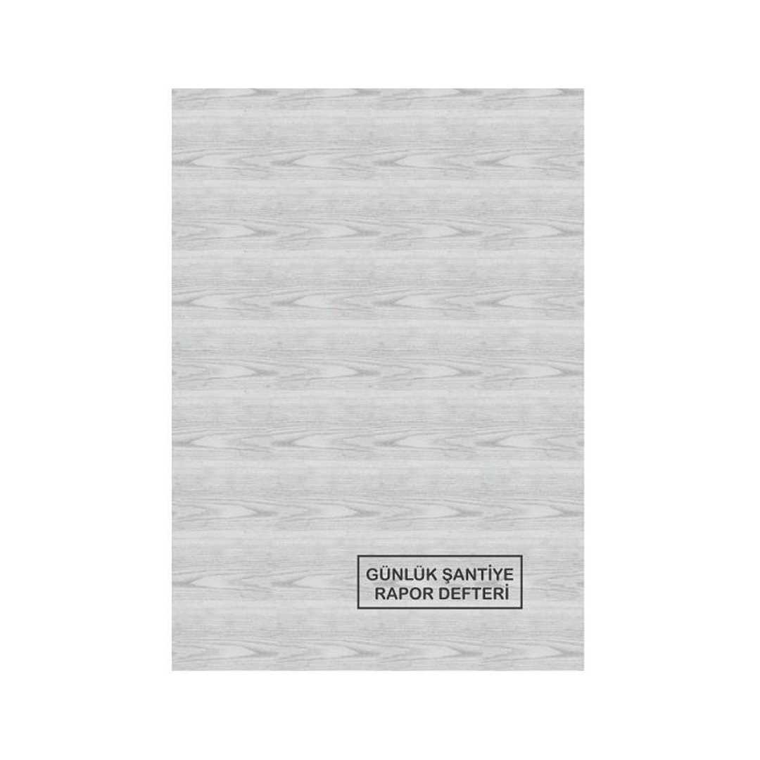 DİLMAN GÜNLÜK ŞANTİYE VE RAPOR DEFTERİ 5350 KARTON KAPAK 21x29 50 YP OTOKOPİLİ 1