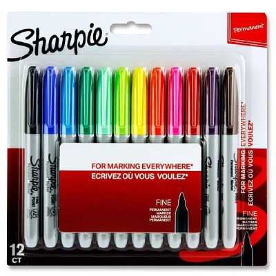 SHARPİE FİNE PERMANENT MARKÖR 2065404 12 RENK 1