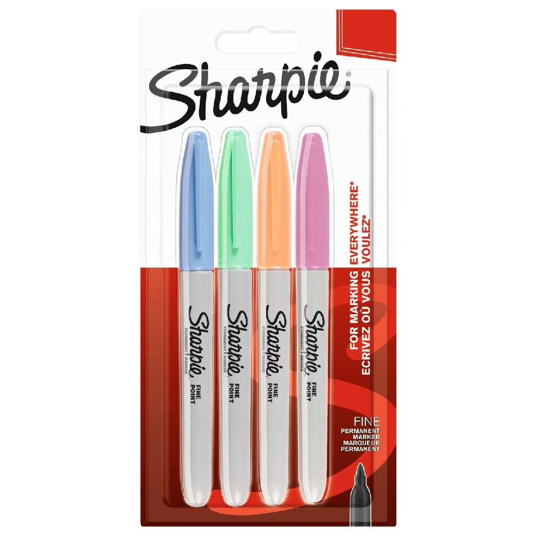 SHARPİE FİNE PERMANENT MARKÖR 2065402 PASTEL 4 RENK 1