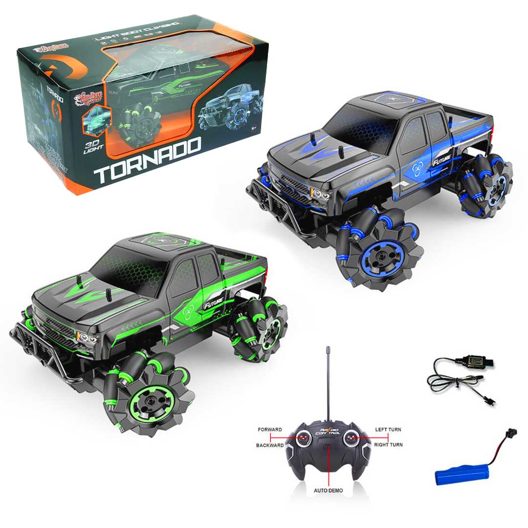 VARDEM KUMANDALI TORNADO JEEP 666-764DCA ŞARJLI IŞIKLI FONKSİYONLU 2.4 GHZ 1