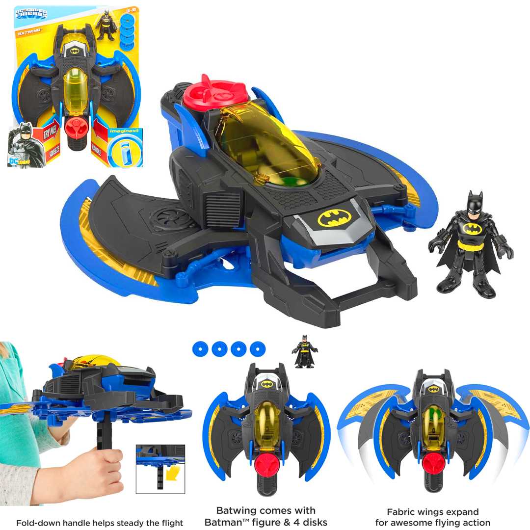 İMAGİNEXT GKJ22 DC SÜPER FRİENDS BATWİNG 3-8 YAŞ 1