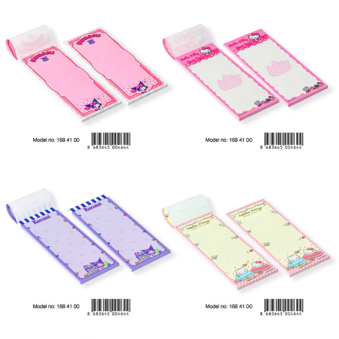 KUROMİ - HELLO KİTTY NOT DEFTERİ 9x23 12 Lİ 168-41 1
