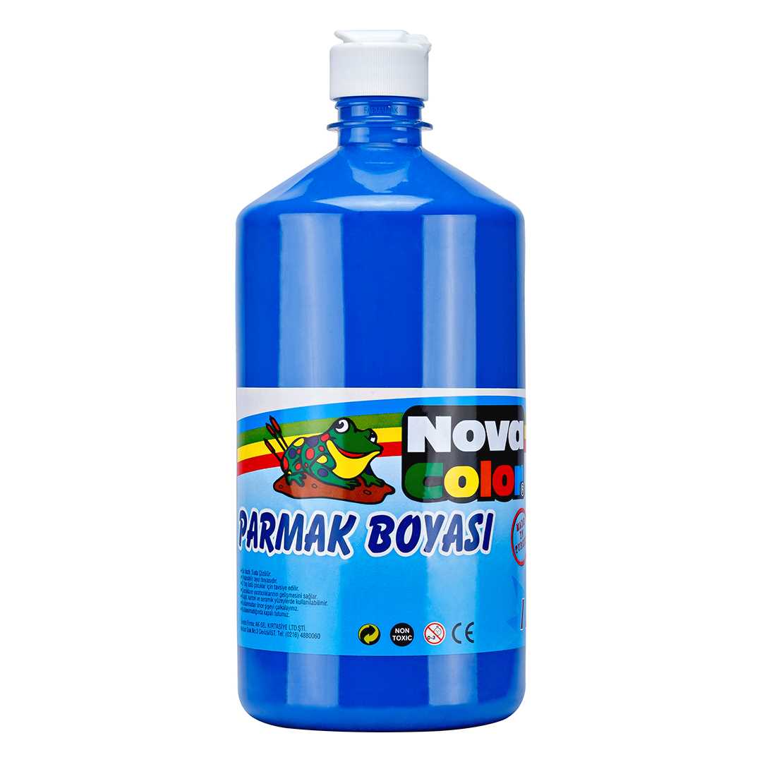 NOVA COLOR PARMAK BOYASI 1000 GR MAVİ NC-317 1