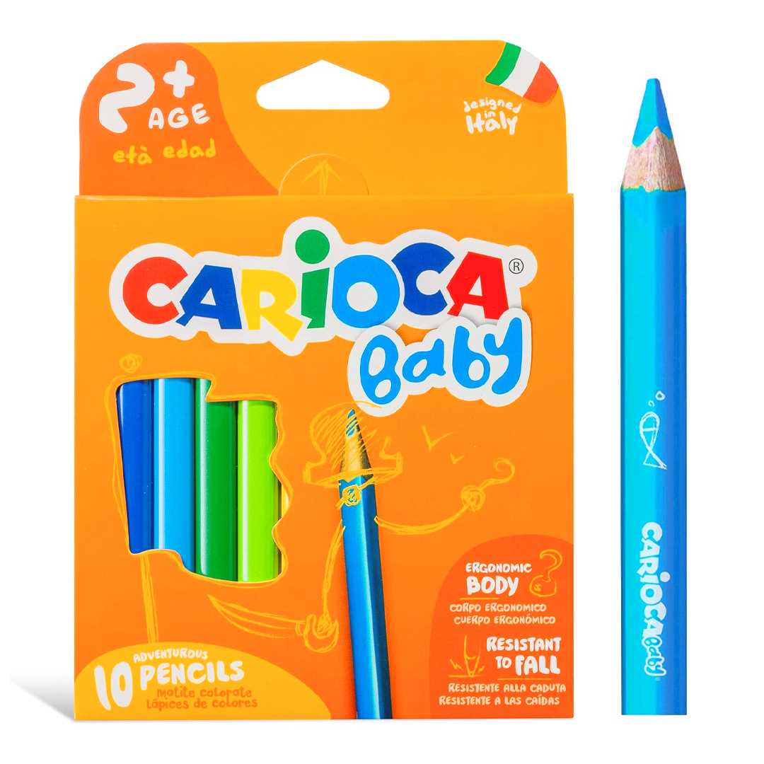CARİOCA KURUBOYA BABY JUMBO ÜÇGEN 10 RENK 42819 1