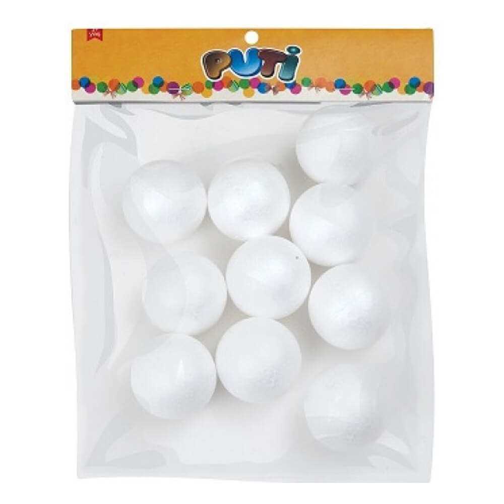 PUTİ KÖPÜK TOP 5 CM 10 LU 4773 1