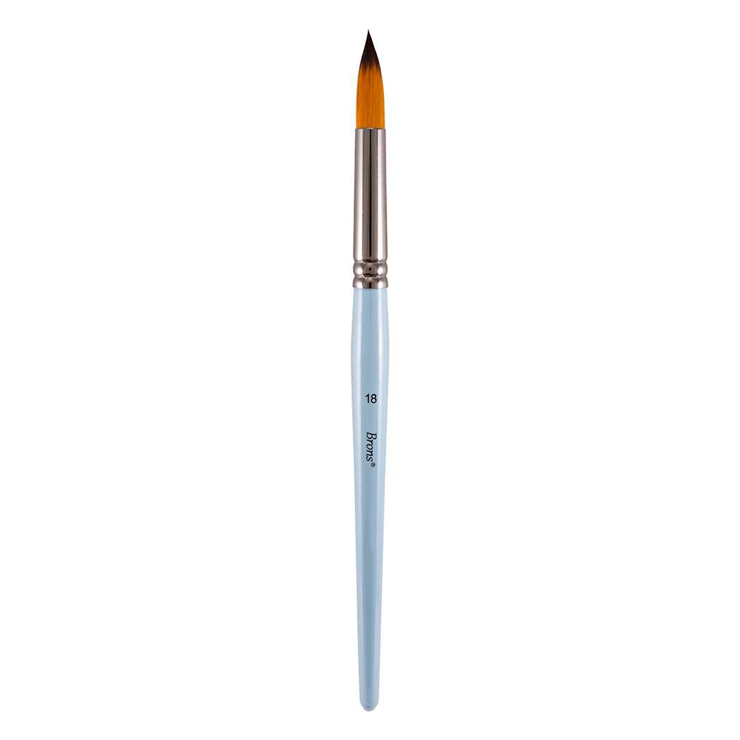 BRONS SULUBOYA-AKRİLİK FIRÇASI 123 SERİ NO:18 BR-766 1