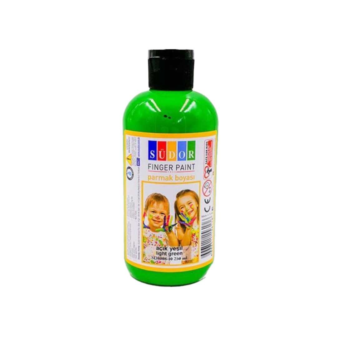 SÜDOR PARMAK BOYASI 250 ML AÇIK YEŞİL SD8008-10 1
