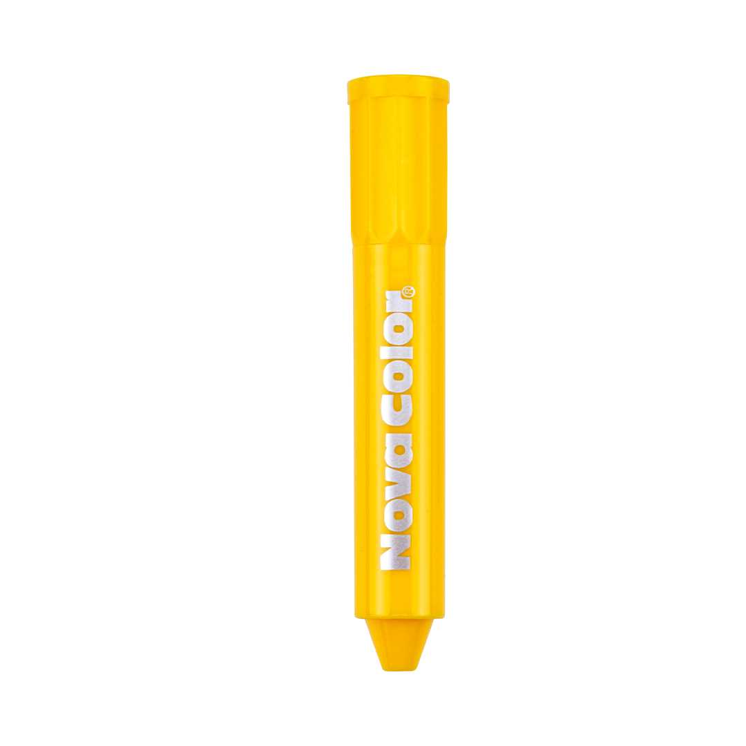 NOVA COLOR YÜZ BOYASI KALEM TİPİ SARI 12 Lİ NC-215 1