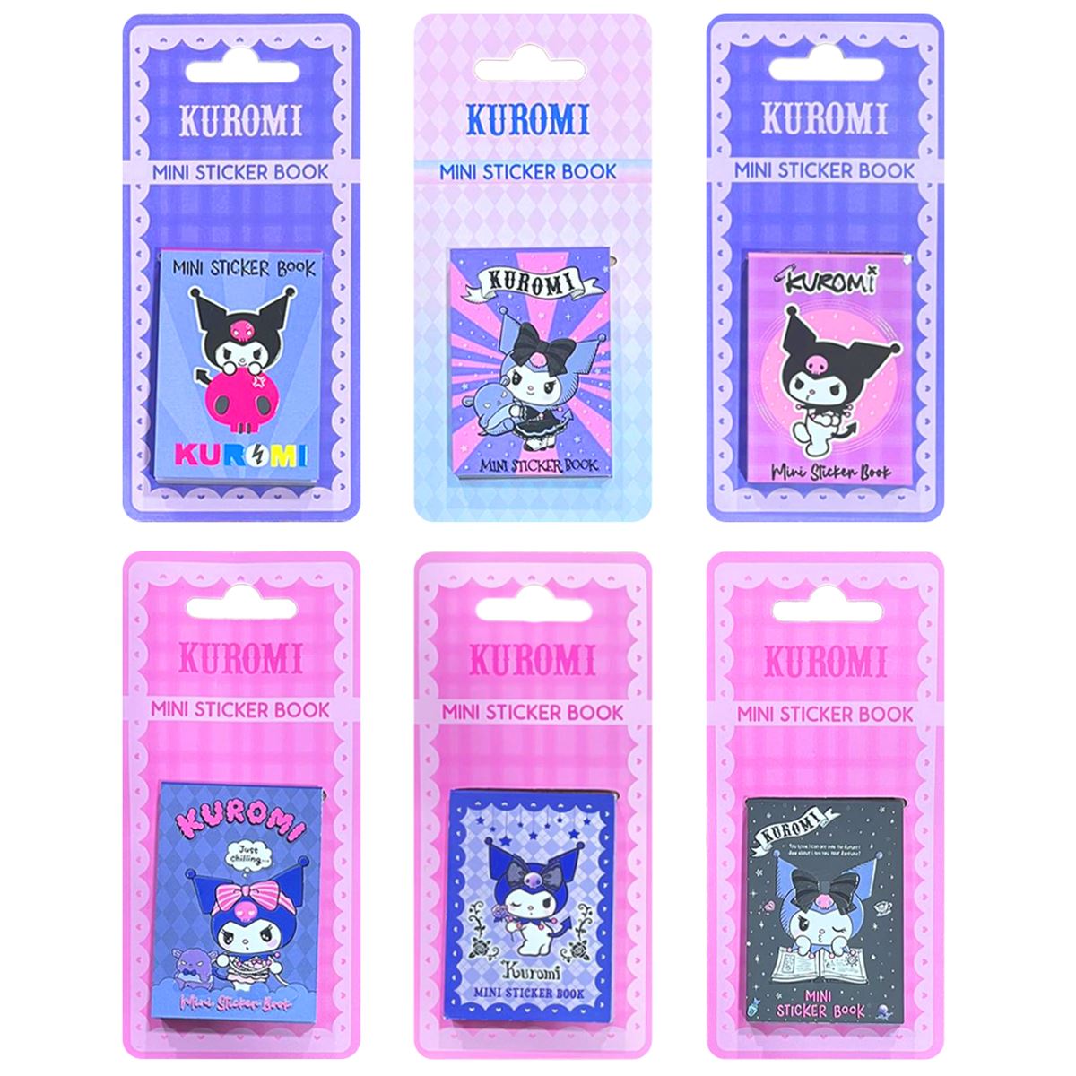 KUROMİ - HELLO KİTTY MİNİ STİCKER KİTABI 12 Lİ 156-33 1