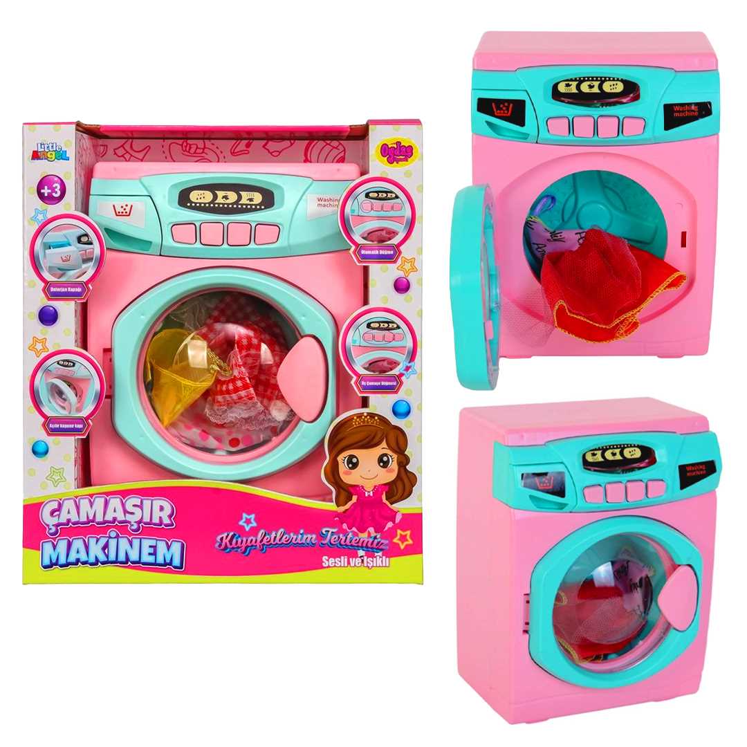 OYDAŞ EV ALETİ 2608 ÇAMAŞIR MAKİNESİ SESLİ IŞIKLI PİLLİ BÜYÜK BOY 3+ 1