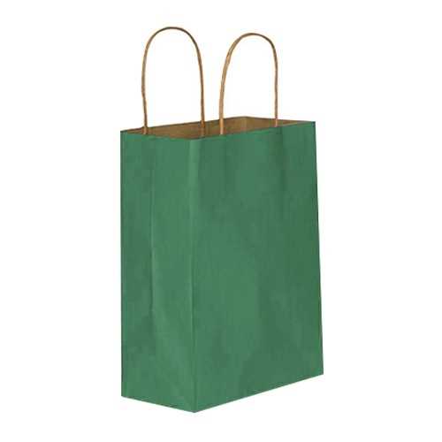 UZAY HEDİYE ÇANTASI KARTON KRAFT YEŞİL 25x31 25 Lİ 1