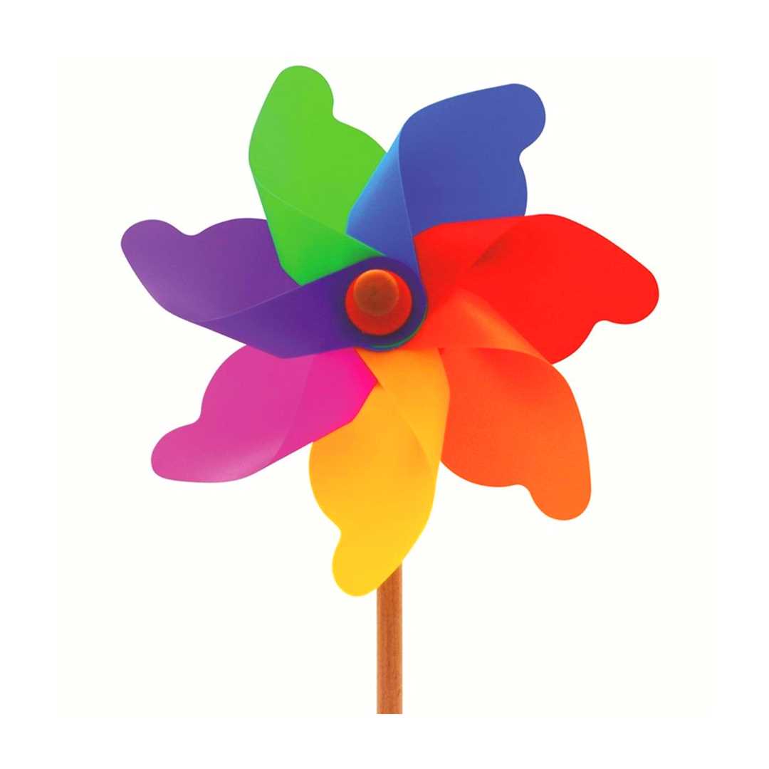 KRD RÜZGAR GÜLÜ 18 CM ÇAP 8 KANATLI 120 LI 1