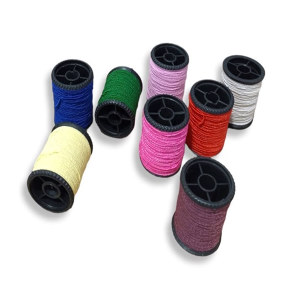 MOR LASTİK MAKARA RENKLİ 48 Lİ 436320 1