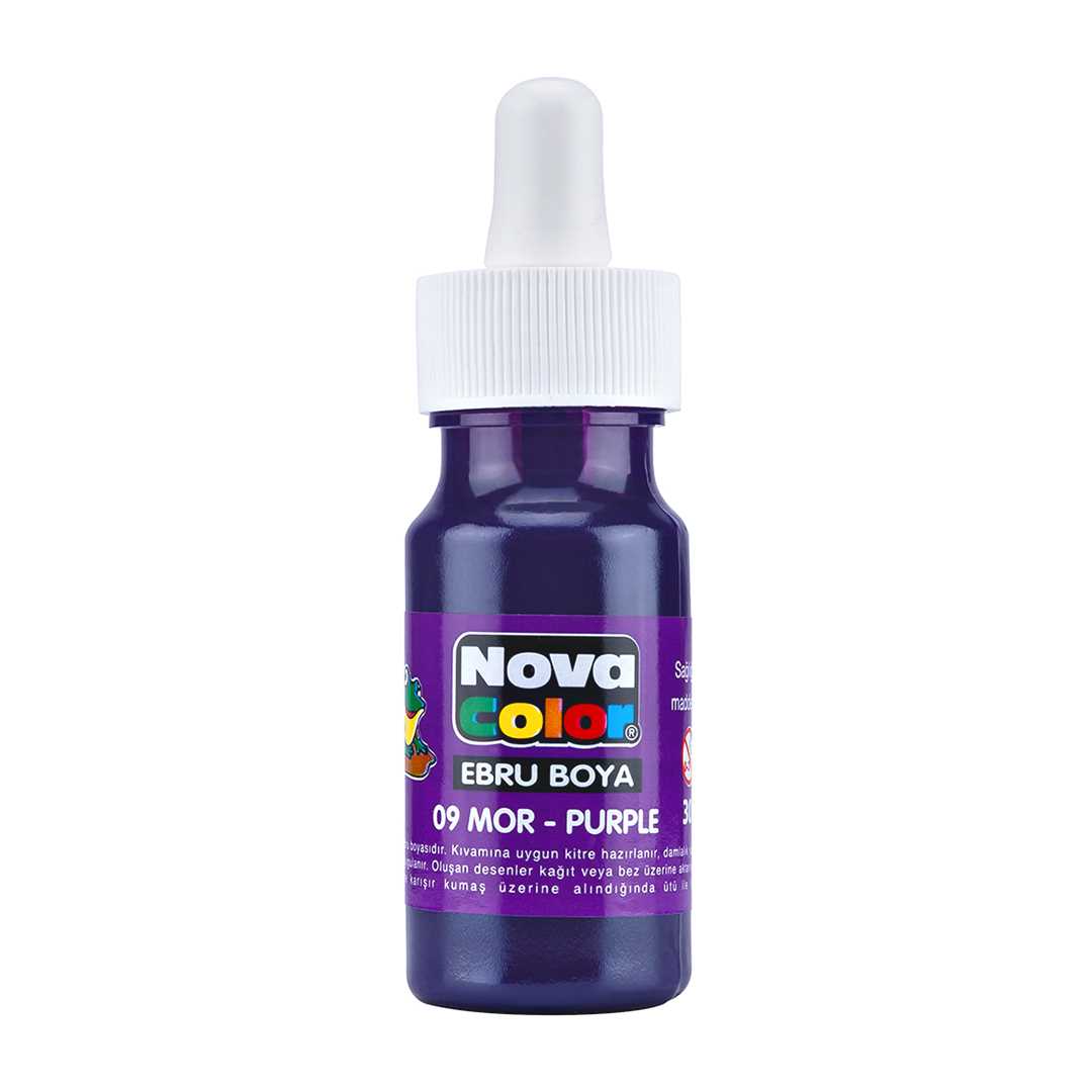 NOVA COLOR EBRU BOYASI ŞİŞE 30 ML. MOR NC-248 1