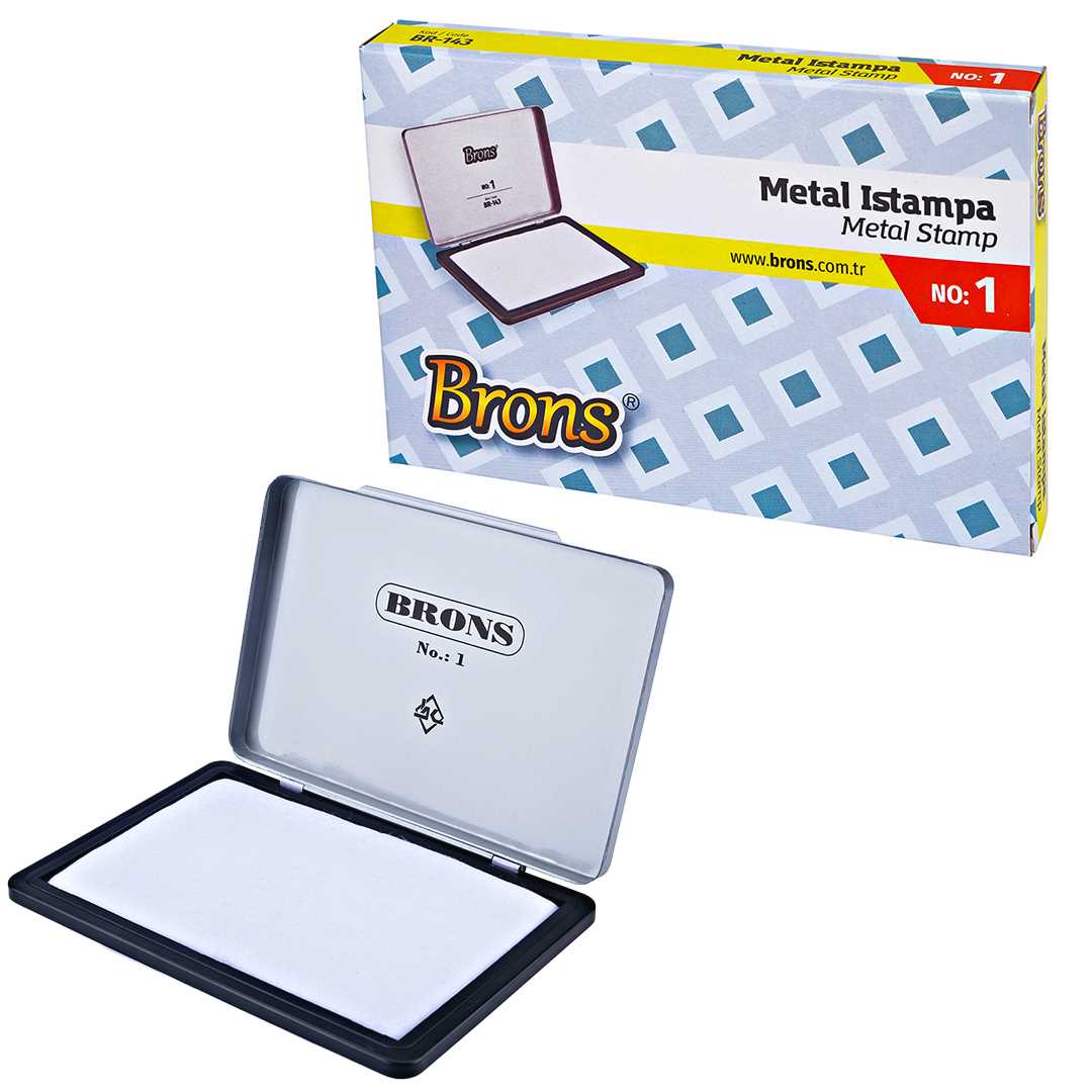 BRONS ISTAMPA METAL NO:1 BR-143 1