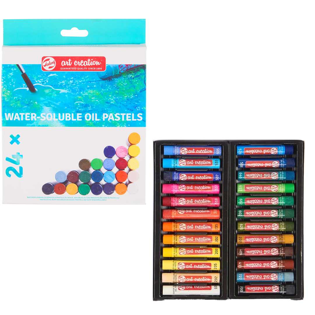 ART CREATİON SULANDIRILABİLİR YAĞLI PASTEL 24 RENK 9029124M 1