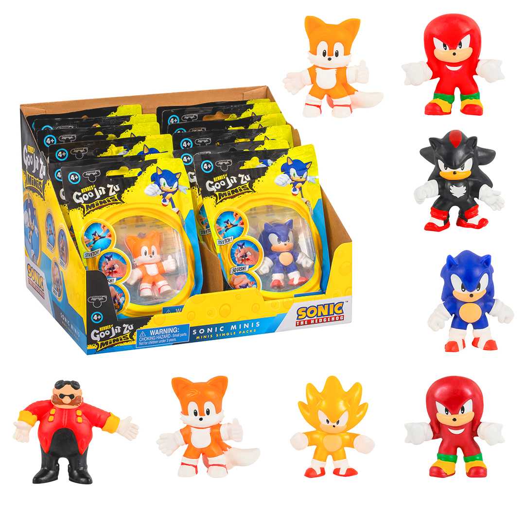 GOOJİTZU MİNİS GJN01000-42824 SONİC UZAYAN MİNİ FİGÜR TEKLİ 12 Lİ 4+ 1