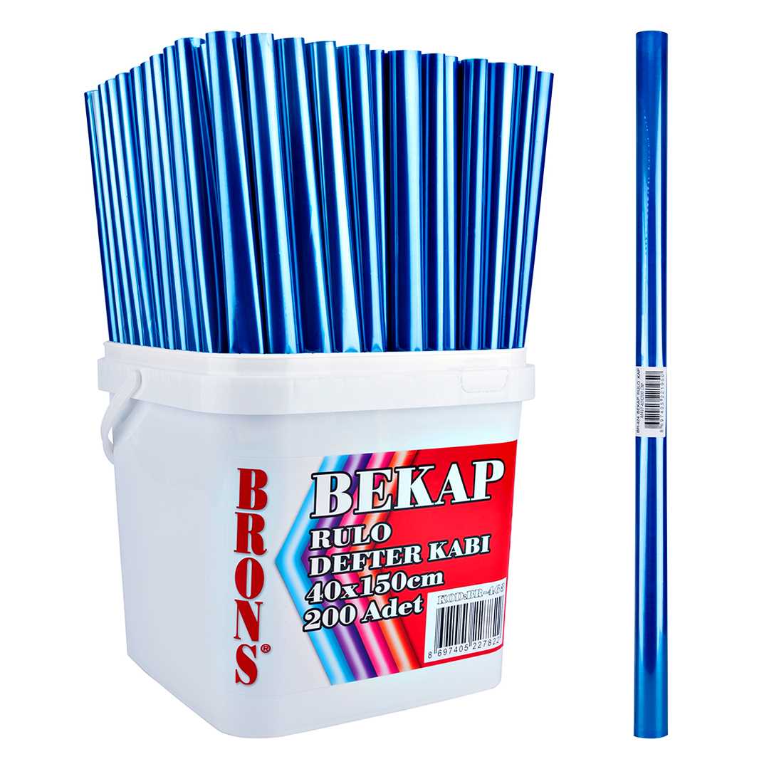 BRONS RULO KAPLIK MAVİ 40x150 CM 200 LÜ BR-464 1