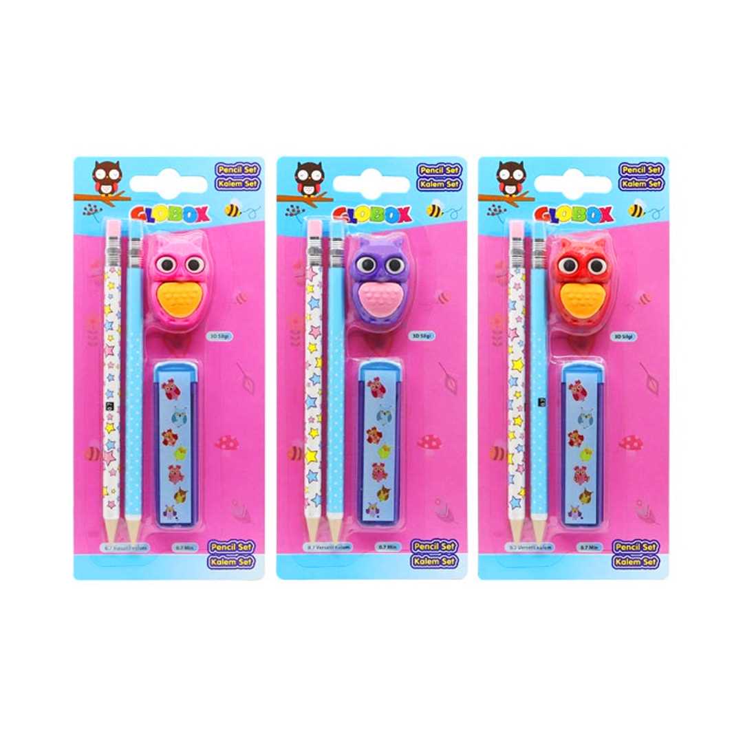 GLOBOX VERSATİL 07 + SİLGİ 3D BAYKUŞ + MİN 07 SET 2563 1