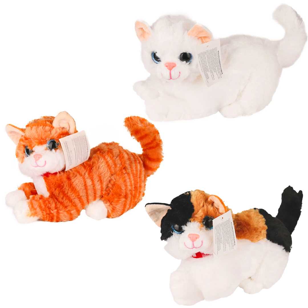 KZL PELÜŞ KEDİ 1609032 YATAN SESLİ 25 CM 3+ 1