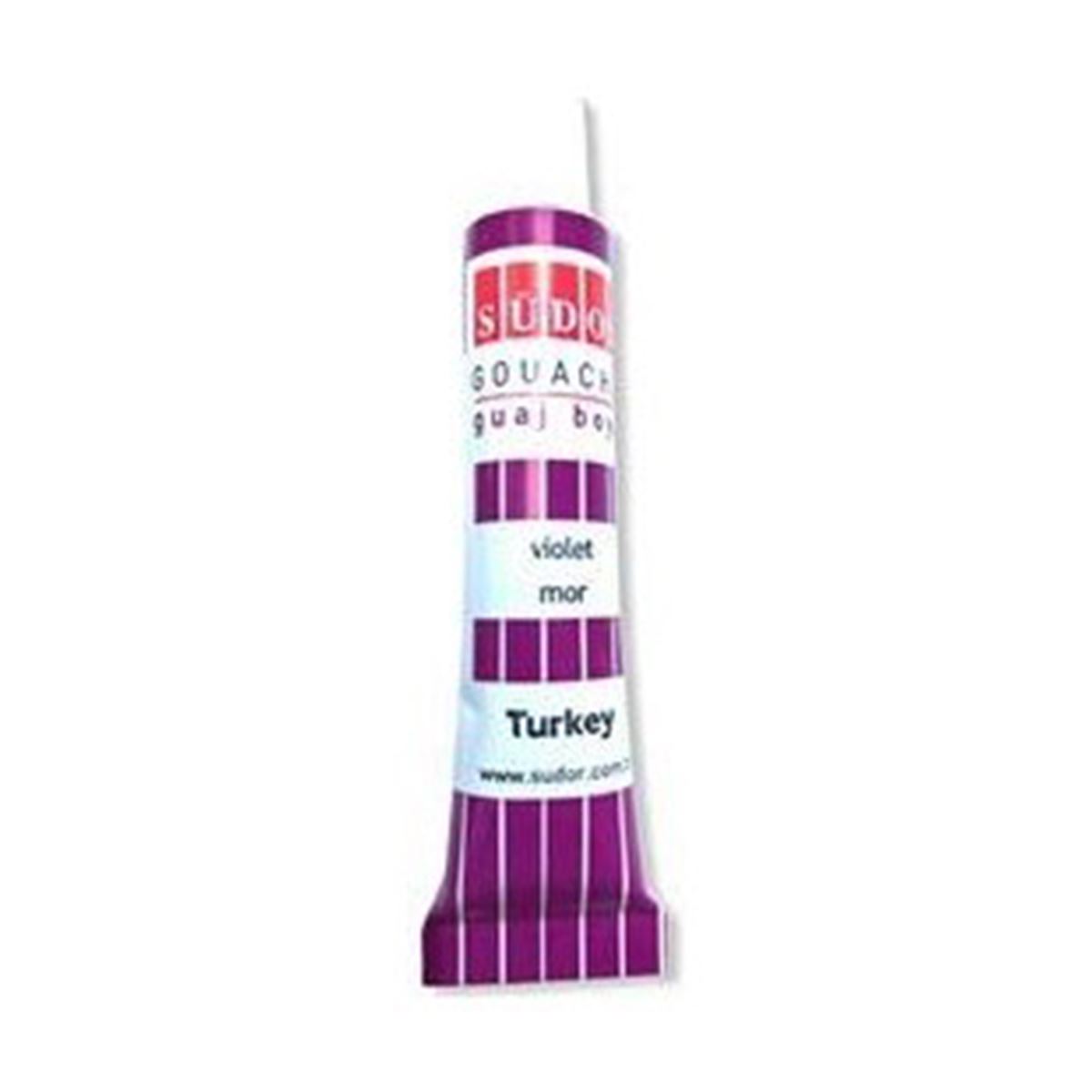 SÜDOR GUAJ BOYA TÜP 8.5 ML MOR 12 Lİ SD550-09 1