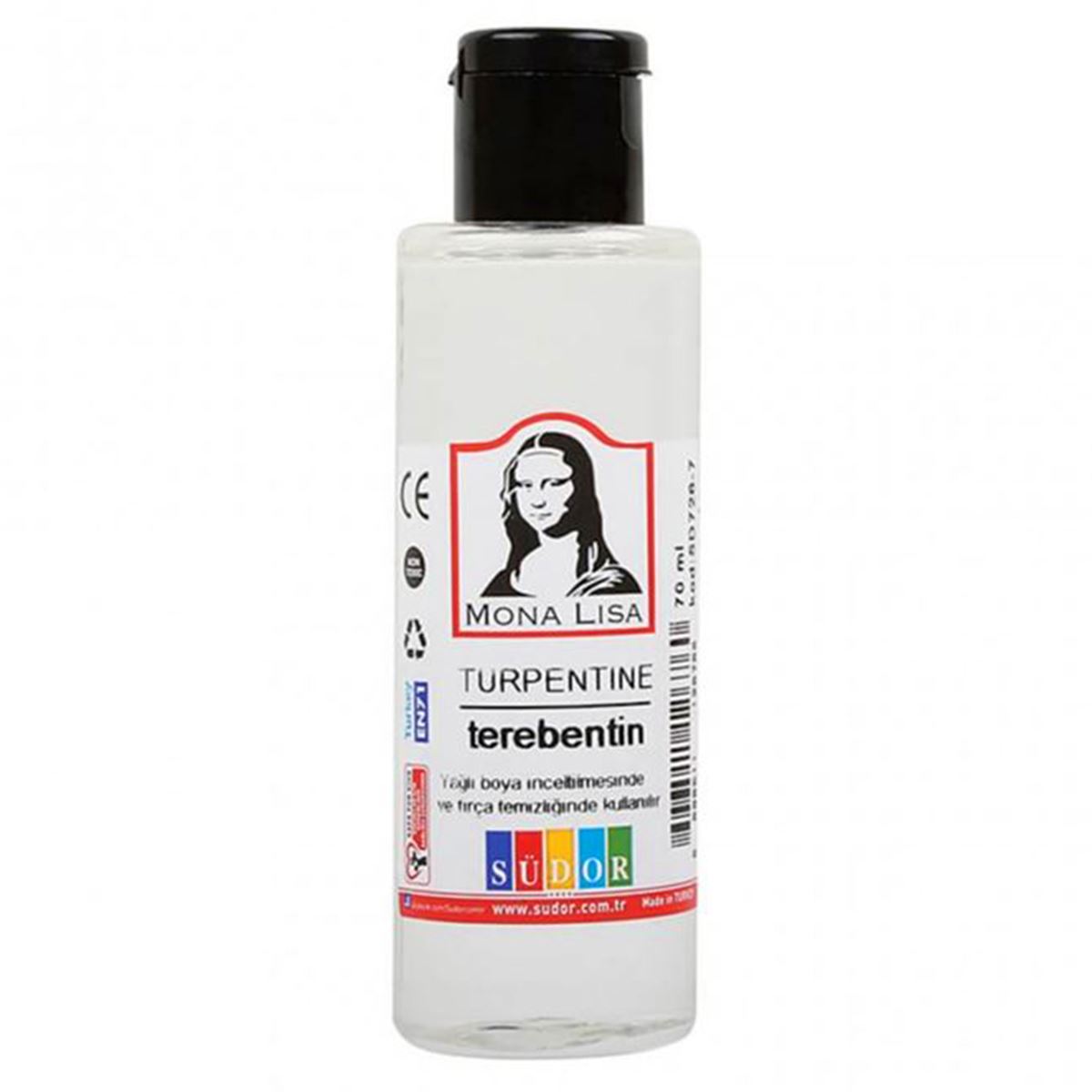 SÜDOR TEREBENTİN 70 ML KOKUSUZ 12 Lİ SD726-7 1