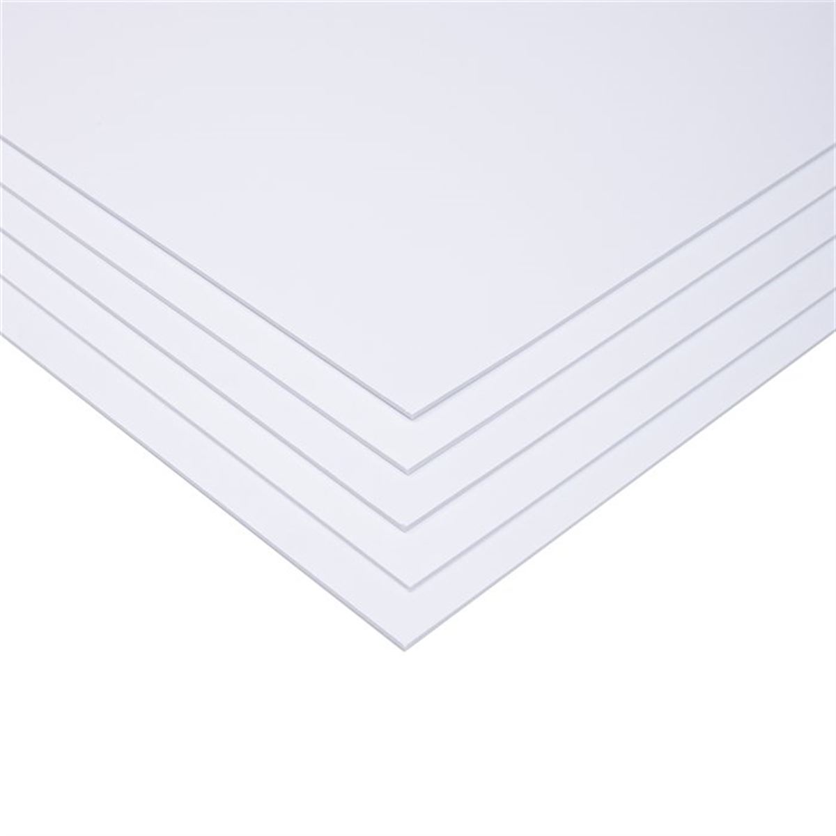 SÜDOR MAKET KARTONU 5 MM BEYAZ 50x70 5 Lİ MK01 1
