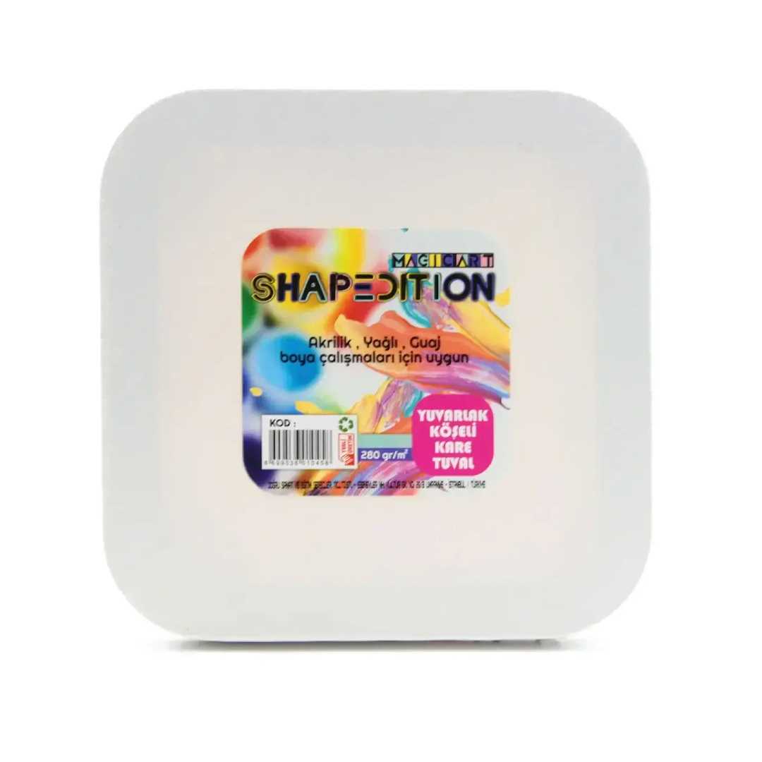 MAGİC ART TUVAL YUVARLAK KÖŞELİ KARE 35 CM YKT35 1