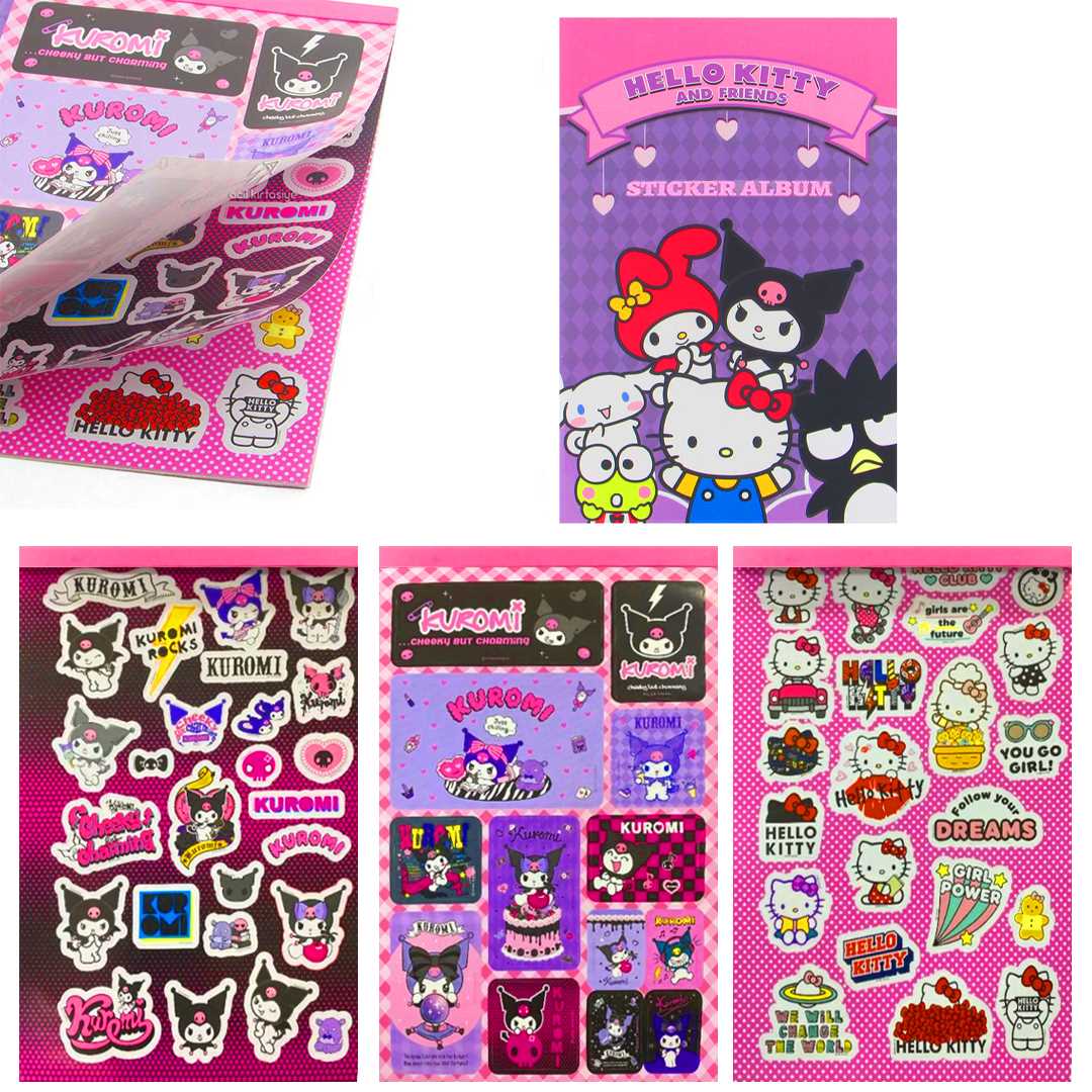 KUROMİ - HELLO KİTTY - CİNNAMOROLL STİCKER ALBÜMÜ 156-31 1