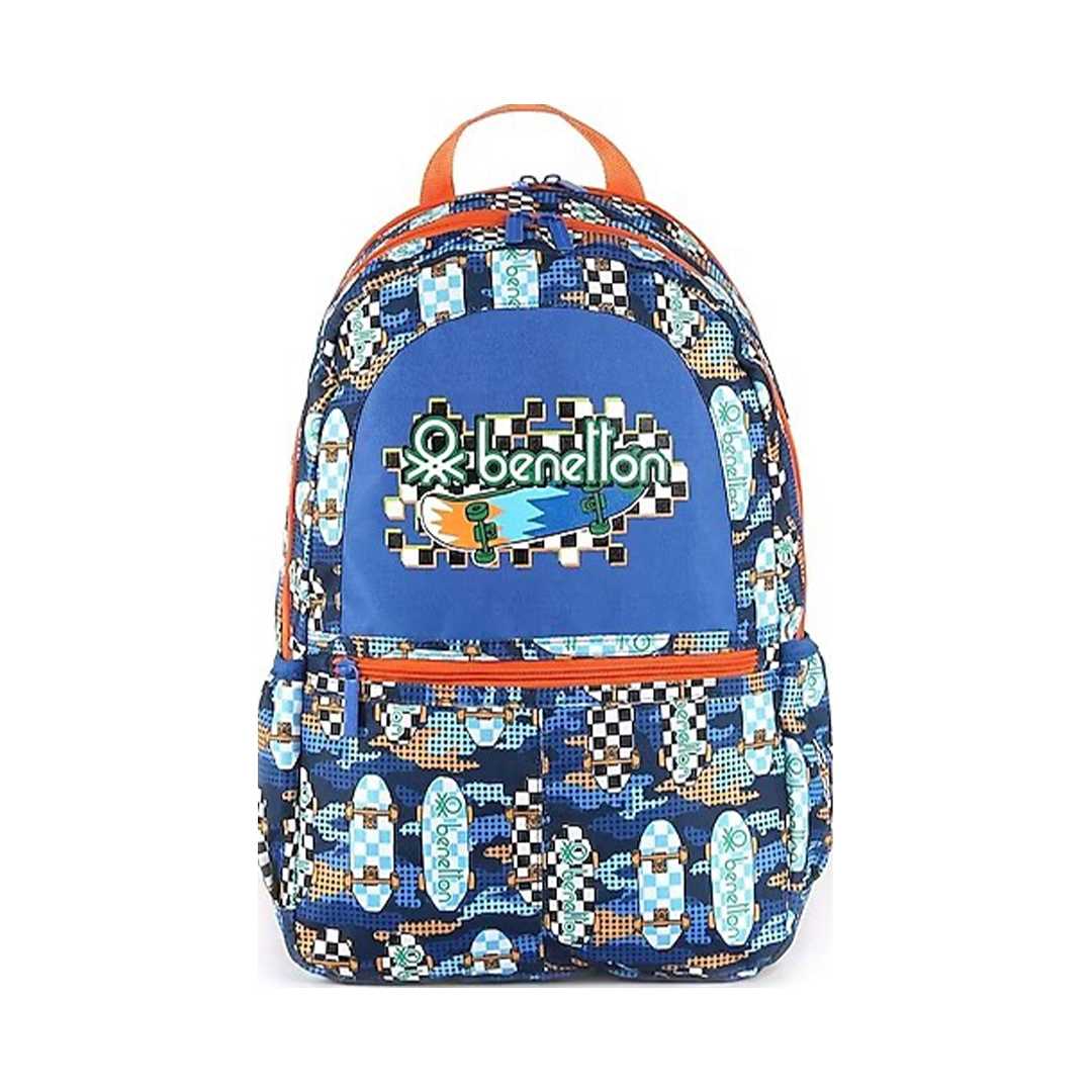 UNİTED COLORS OF BENETTON OKUL ÇANTASI 03693 ÜÇ BÖLMELİ 1