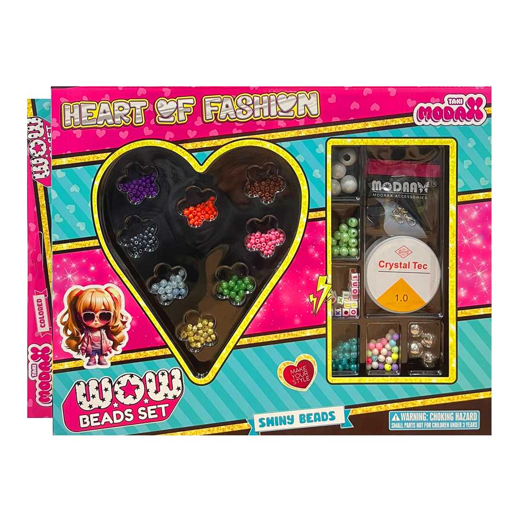 MODAX KENDİN YAP MODEL 1010 TAKI TASARIM SETİ KALP 3+ 1