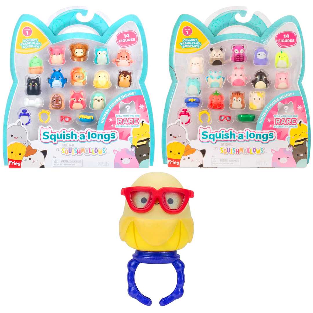 SQUİSH A LONGS SQAL0029 S1 14 FİGÜR VE YÜZÜK SETİ 3+ 1