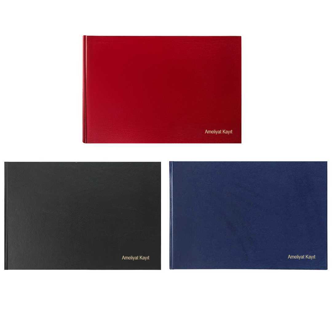DİLMAN AMELİYAT KAYIT DEFTERİ 5036 CİLTLİ YATAY 32x22.5 96 YP 1