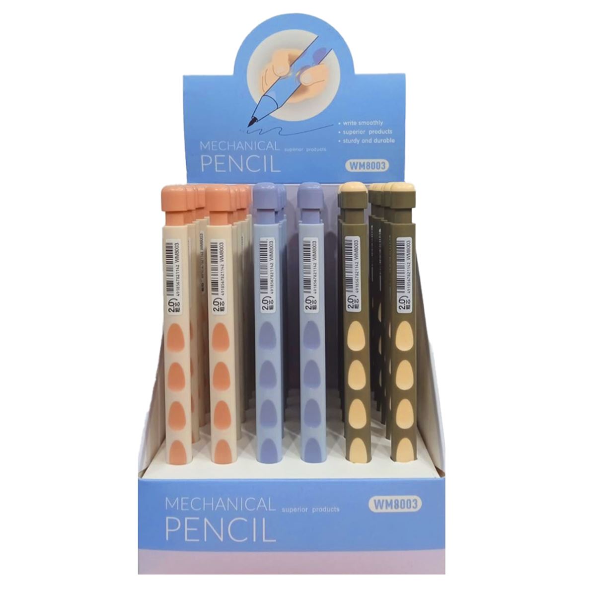 MAXX VERSATİL 2.0 MM WM8003 PASTEL SERİ 36 LI 1