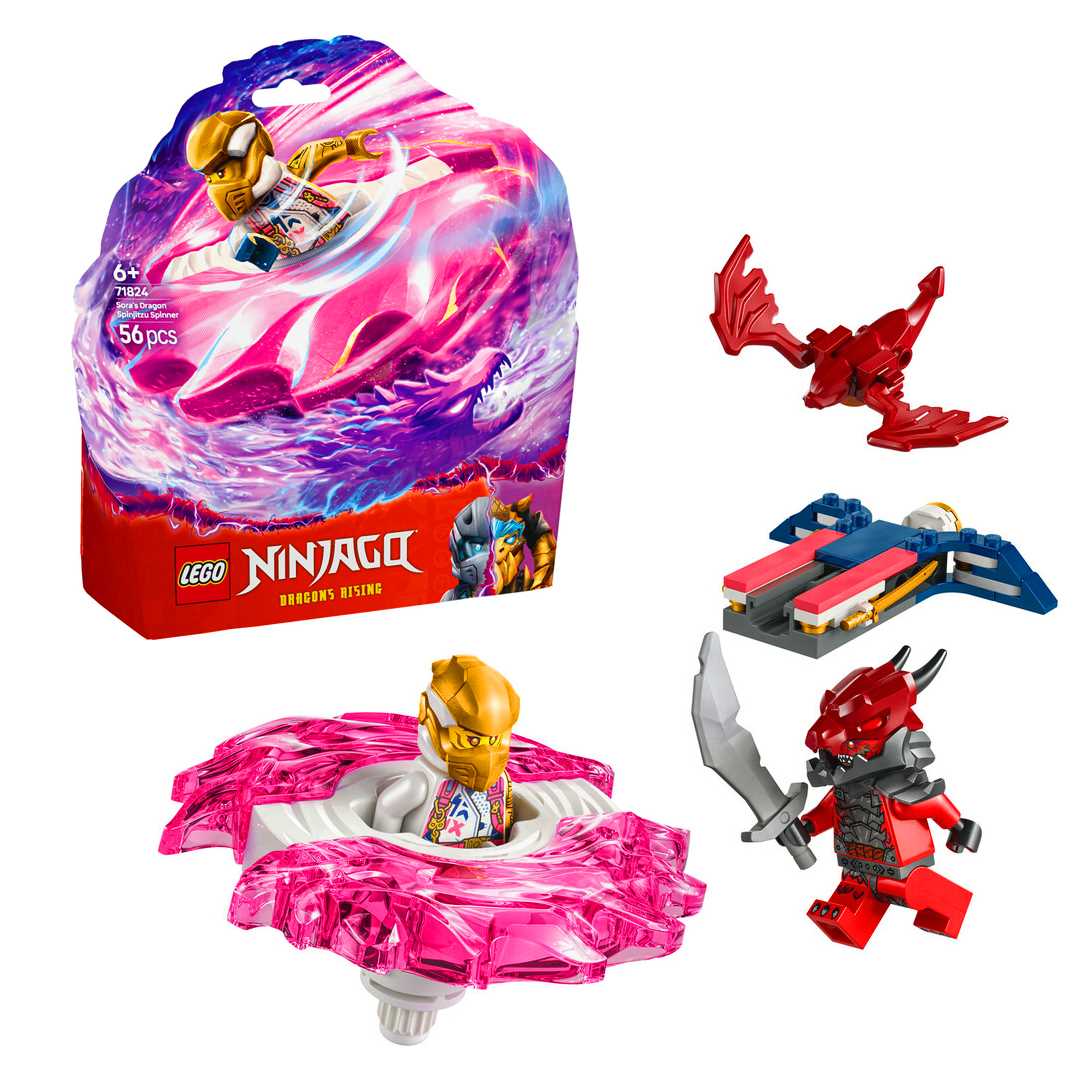 LEGO NİNJAGO 71824 SORAS DRAGON SPİNJİTZU SPİNNER 56 PARÇA 6+ 1
