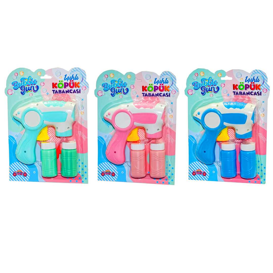 AYA TOYS BUBBLE GUN 40210 IŞIKLI KÖPÜK TABANCASI 3+ 1