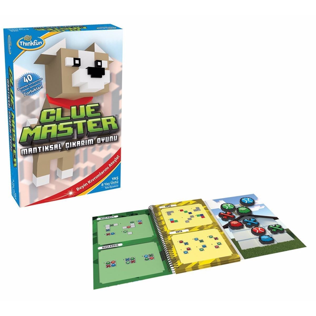 THİNKFUN CLUE MASTER 1521T MANTIKSAL ÇIKARIM OYUNU 8+ 1
